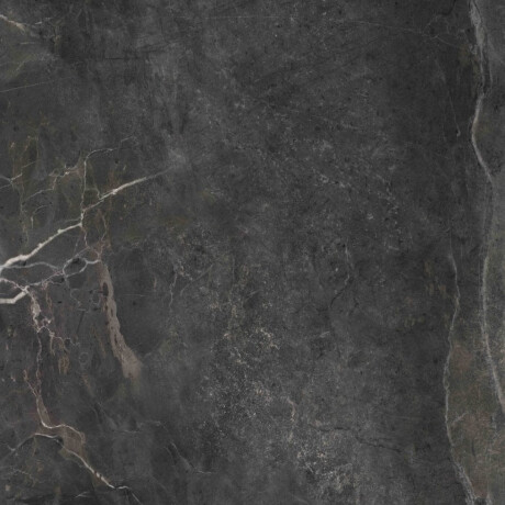 Glaseret porcelænsflise til gulv, 60x120 cm, sort mat, rektificeret, A4H85 Iroc Black #13