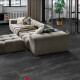 Glaseret porcelænsflise til gulv, 60x120 cm, sort mat, rektificeret, A4H85 Iroc Black #18