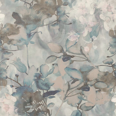 Vægfliser 60x120 cm, grå med blomstermønstre, mat, A4H921 Jam #1