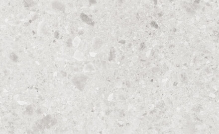 Glaseret porcelænsfliser til gulv 60x120 Ivory lys grå mat rektificeret A4H95 Terrazzo
