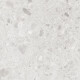 Glaseret porcelænsfliser til gulv 60x120 Ivory lys grå mat rektificeret A4H95 Terrazzo #1