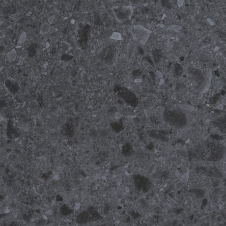 Glaseret porcelænsfliser til gulv 60x120, antracit, mat, rektificeret, A4H98, terrazzo #2