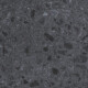 Glaseret porcelænsfliser til gulv 60x120, antracit, mat, rektificeret, A4H98, terrazzo #2