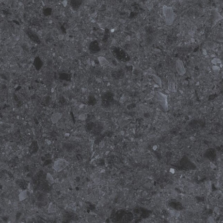 Glaseret porcelænsfliser til gulv 60x120, antracit, mat, rektificeret, A4H98, terrazzo #7