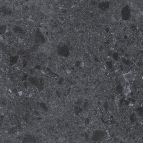 Glaseret porcelænsfliser til gulv 60x120, antracit, mat, rektificeret, A4H98, terrazzo #8