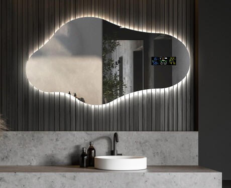 Dekorations spejl med LED lys C221 #6