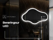 LED Badeværelses spejl med uregelmæssig form C222 #7