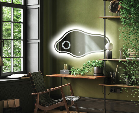 Dekorations spejl med LED lys C223 #4