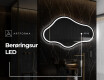 LED Badeværelses spejl med uregelmæssig form C223 #7