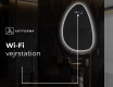 LED Badeværelses spejl med uregelmæssig form D221 #6