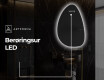 LED Badeværelses spejl med uregelmæssig form D221 #7