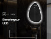 LED Badeværelses spejl med uregelmæssig form B222 #7