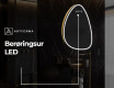 LED Badeværelses spejl med uregelmæssig form B223 #7