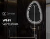 LED Badeværelses spejl med uregelmæssig form B223 #6