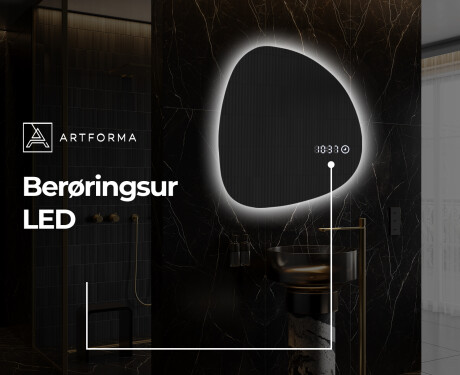 LED Badeværelses spejl med uregelmæssig form EG221 #8