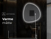 LED Badeværelses spejl med uregelmæssig form EG221 #9
