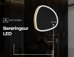 LED Badeværelses spejl med uregelmæssig form EG222 #8