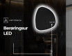 LED Badeværelses spejl med uregelmæssig form EG222 #8