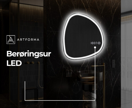 LED Badeværelses spejl med uregelmæssig form EG222 #8