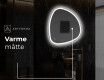 LED Badeværelses spejl med uregelmæssig form EG222 #9