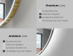 LED Badeværelses spejl med uregelmæssig form EG223 #2