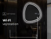 LED Badeværelses spejl med uregelmæssig form EG223 #9