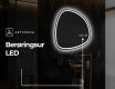 LED Badeværelses spejl med uregelmæssig form EG223 #8