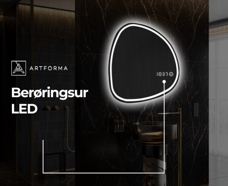 LED Badeværelses spejl med uregelmæssig form EG223 #8