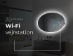 Ovalt badeværelses spejl med LED L227 #8