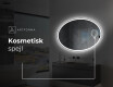 Ovalt badeværelses spejl med LED L227 #5