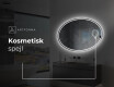 Ovalt badeværelses spejl med LED L228 #6