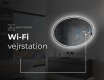 Ovalt badeværelses spejl med LED L228 #8