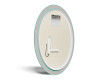 Ovalt badeværelses spejl med LED L74 - Lodret #7