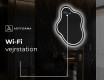 LED Badeværelses spejl med uregelmæssig form EM223 #7