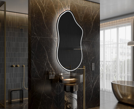 LED Badeværelses spejl med uregelmæssig form F223 #3