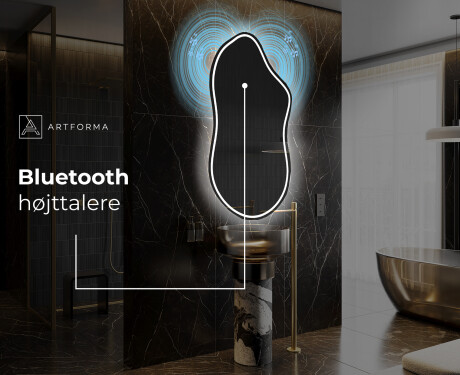 LED Badeværelses spejl med uregelmæssig form F223 #5