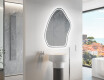 LED Badeværelses spejl med uregelmæssig form G223