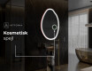 LED Badeværelses spejl med uregelmæssig form U222 #6