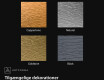 Badeværelsesspejl med elegant metaldekoration L289 #2