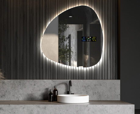 Dekorations spejl med LED lys J221 #6