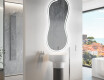 LED Badeværelses spejl med uregelmæssig form K222