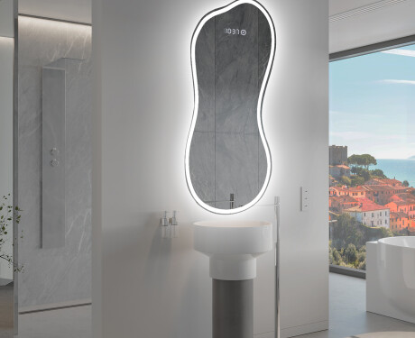 LED Badeværelses spejl med uregelmæssig form K222 #9