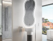 LED Badeværelses spejl med uregelmæssig form K223