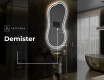 LED Badeværelses spejl med uregelmæssig form K223 #8