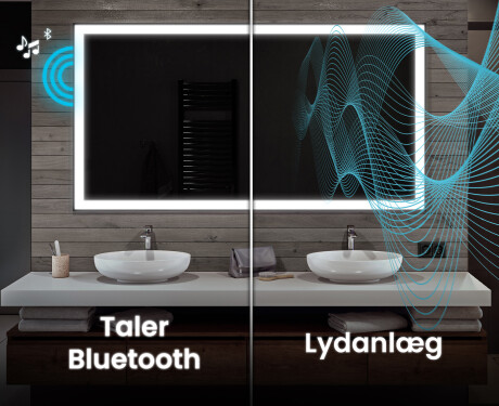 Badeværelsesspejl med lys L01 #5