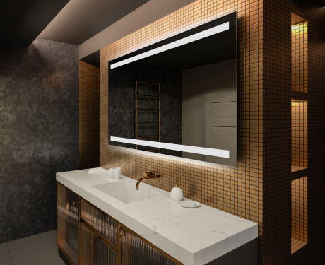 Badeværelsesspejle med LED lys til væg L09