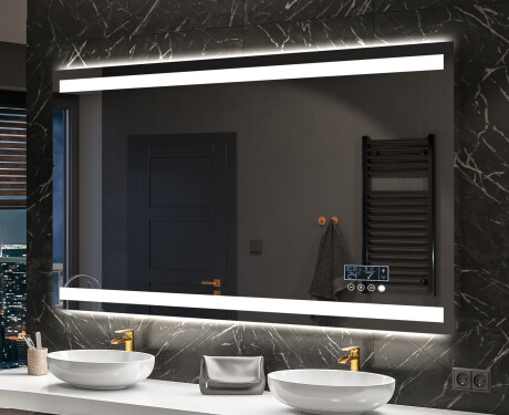 Badeværelsesspejle med LED lys til væg L09 #10