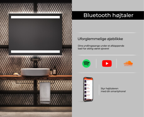 Badeværelsesspejle med LED lys til væg L09 #6