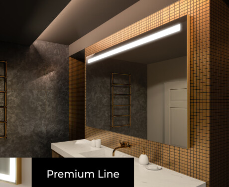 Badeværelsesspejle med LED lys til væg L12 #3