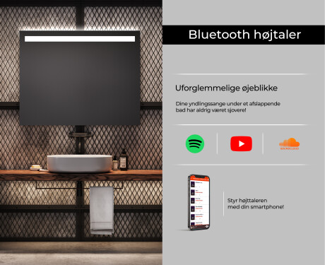Badeværelsesspejle med LED lys til væg L12 #6